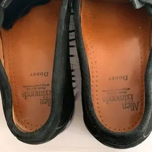 Allen Edmonds Dover, black suede size 9EEE (triple wide), rarely worn Understanding Men main image 4